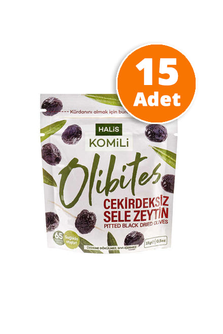 Komili Olibites Çekirdeksiz Sele Zeytin 15x15g