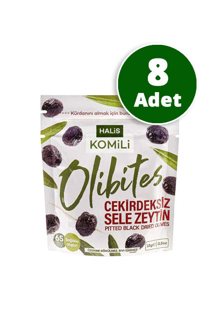 Komili Olibites Çekirdeksiz Sele Zeytin 8x15g