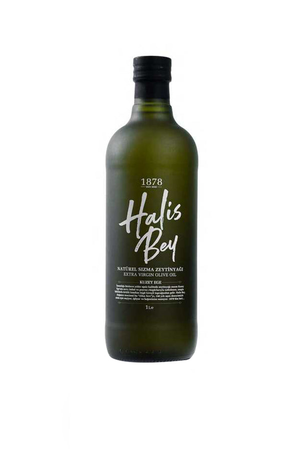 Halis Bey Premium Soğuk Sıkım Natürel Sızma Zeytinyağı 1000ml