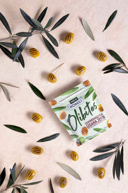 Komili Olibites Çekirdeksiz Izgara Yeşil Zeytin 30g