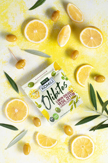 Komili Olibites Limon Dolgulu Yeşil Zeytin 30g